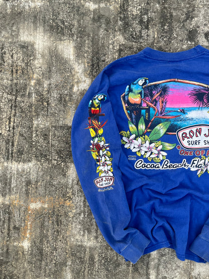 Vintage Ron Jon Surf Shop Full Sleeves Tee (S)