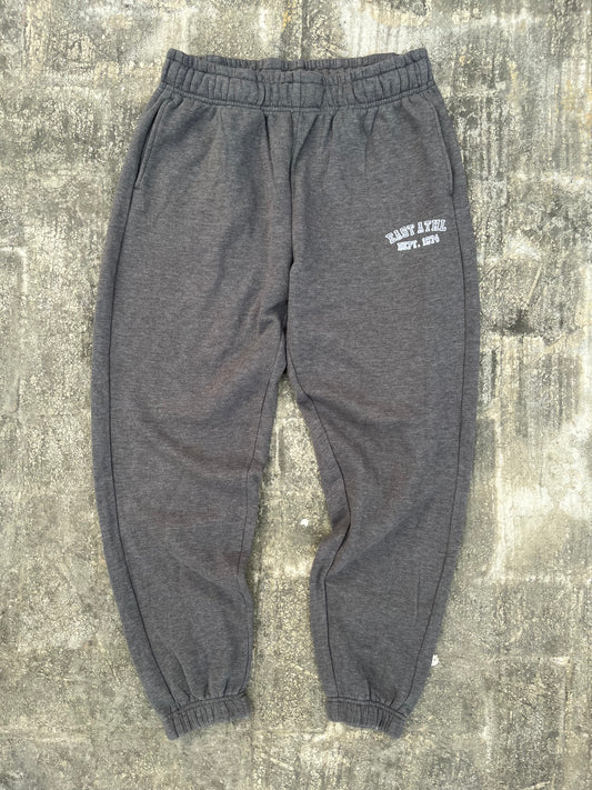 Vintage Nutmeg East Athl. Dark Grey Baggy Sweatpants (S/M)