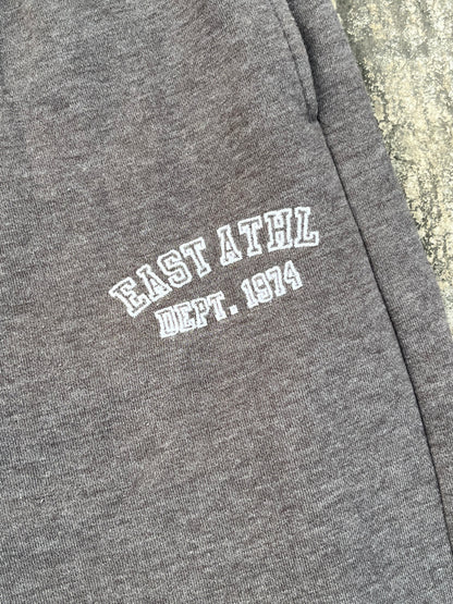 Vintage Nutmeg East Athl. Dark Grey Baggy Sweatpants (S/M)