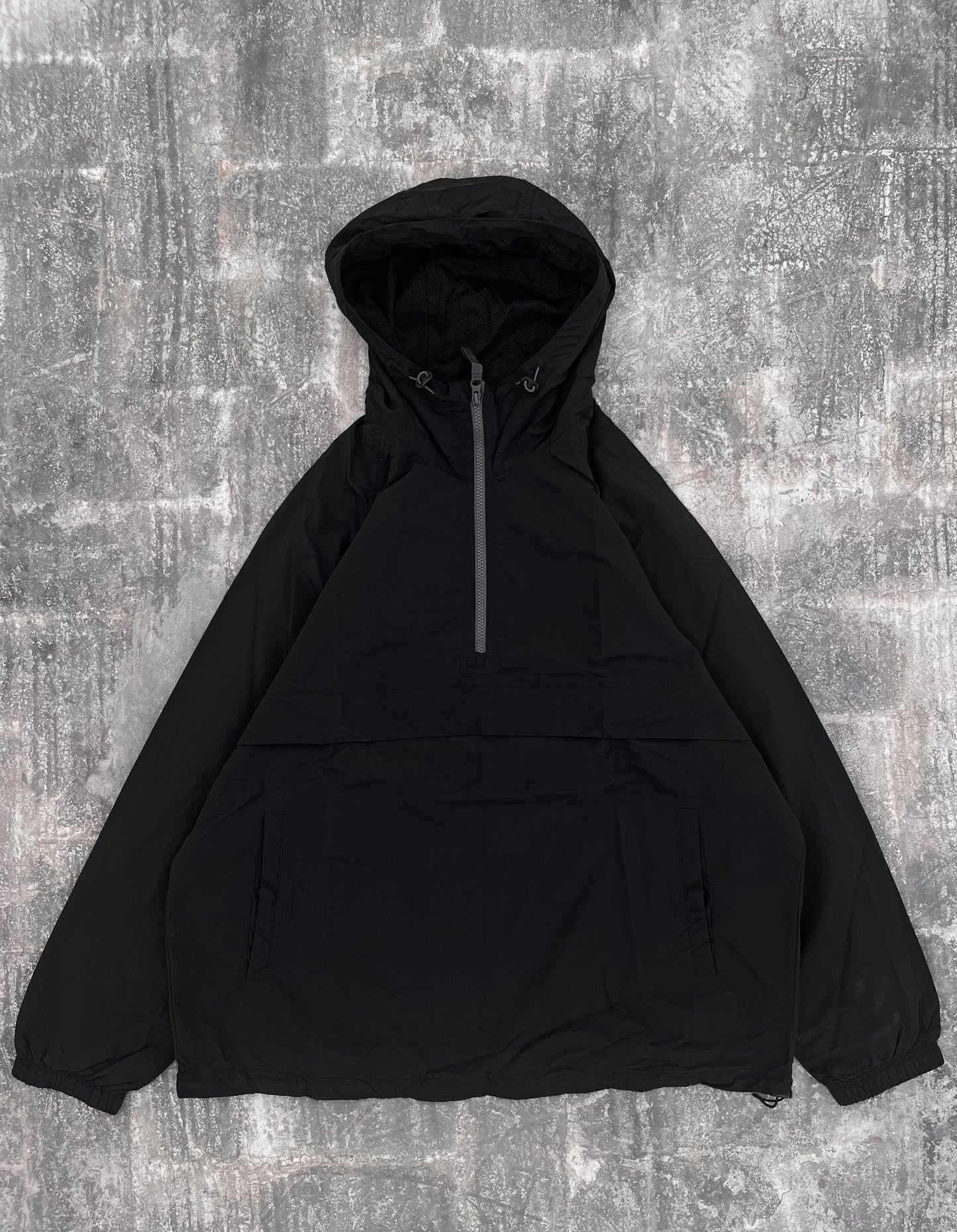 Uniqlo Black Windbreaker (L)