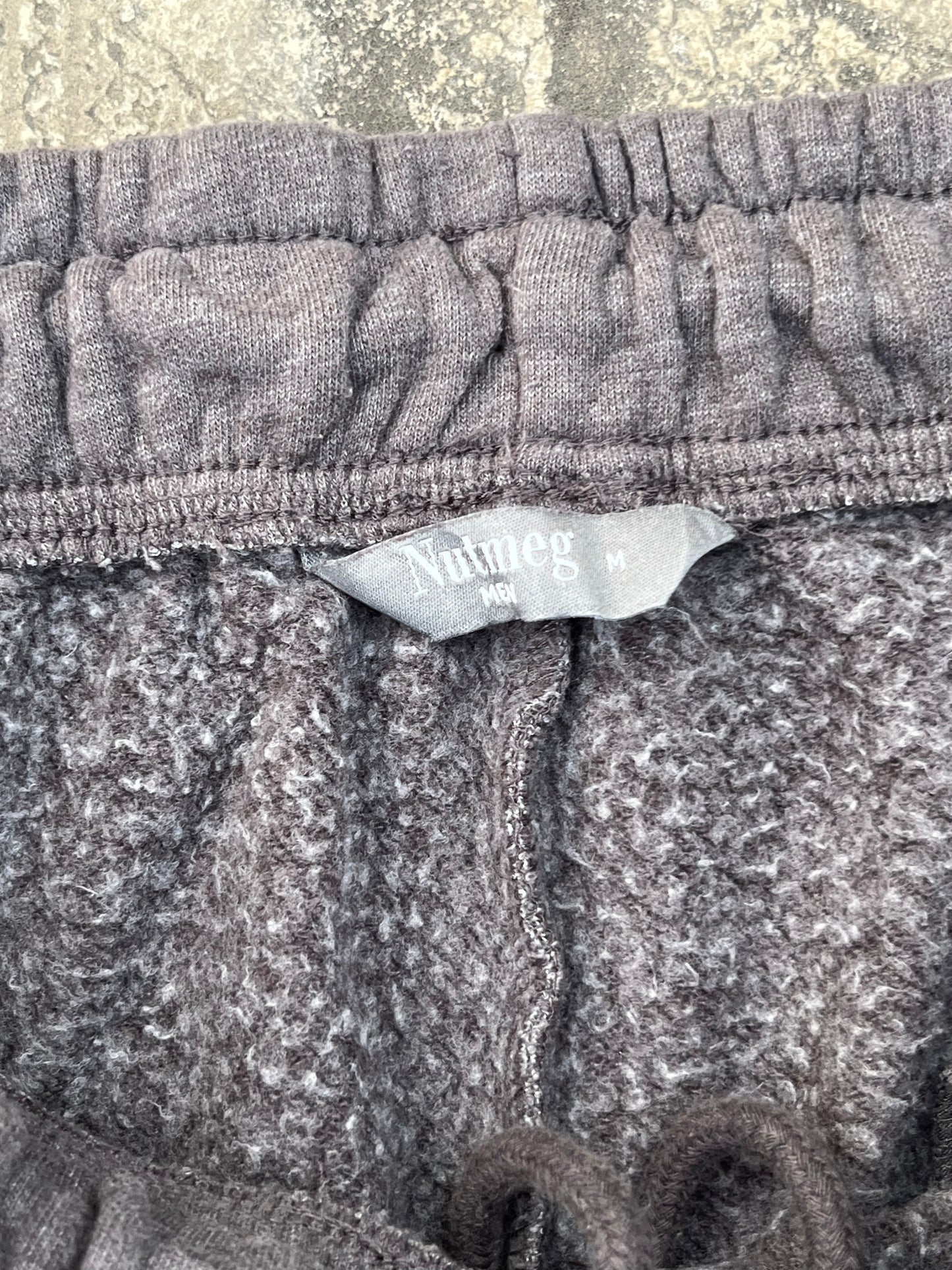 Vintage Nutmeg East Athl. Dark Grey Baggy Sweatpants (S/M)