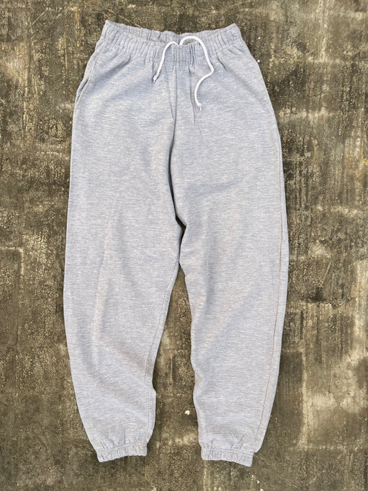 Plain Grey Baggy Sweatpants (L)