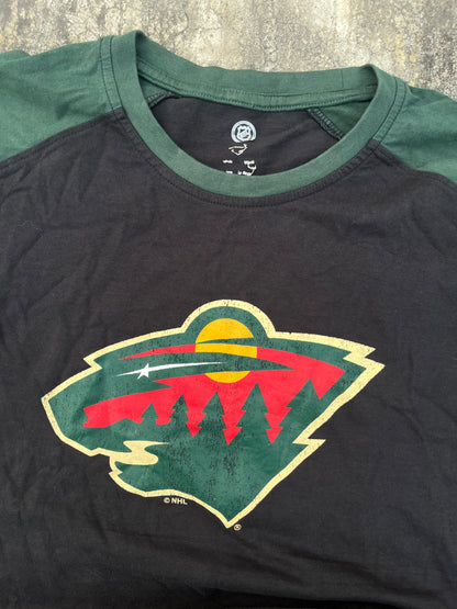 Vintage NHL Minnesota Wild Full Sleeves Tee (M/L)