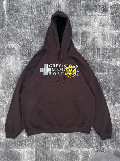 UPS Vintage Oversized Hoodie (M)