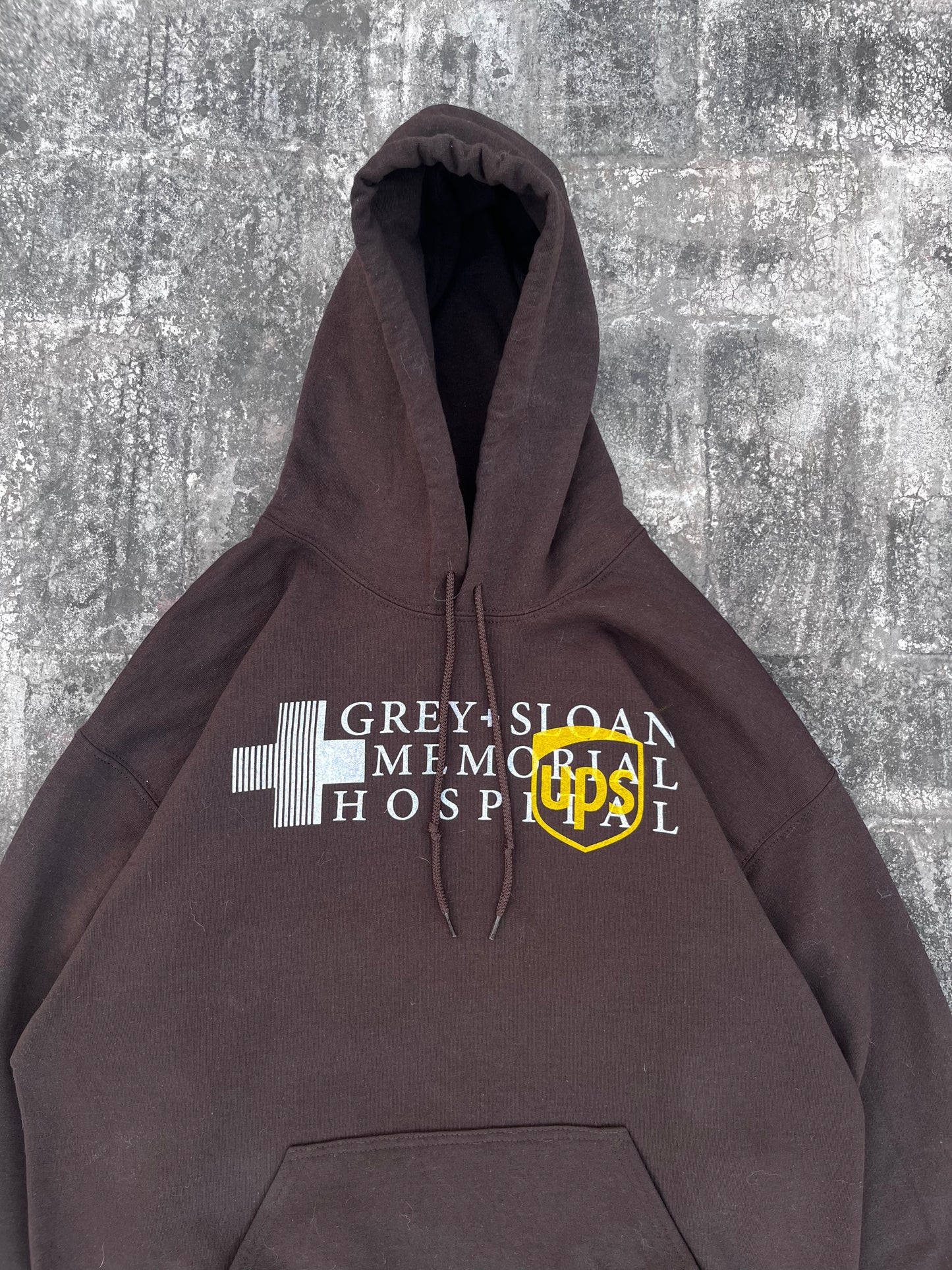 UPS Vintage Oversized Hoodie (M)