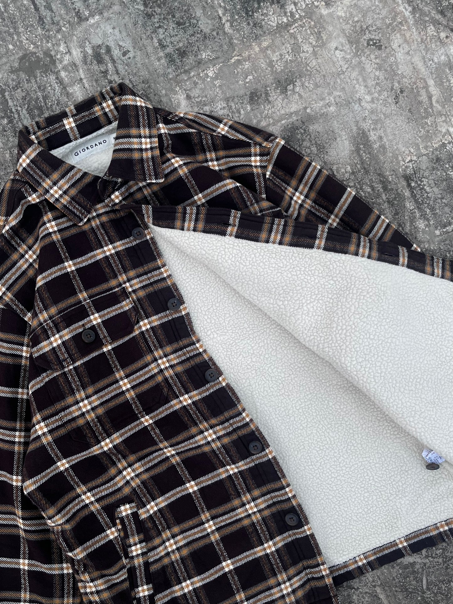 Giordano Flannel Coat (M)