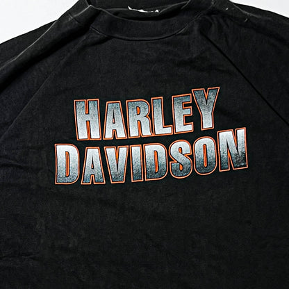 Harley Davidson Washed Black (M)