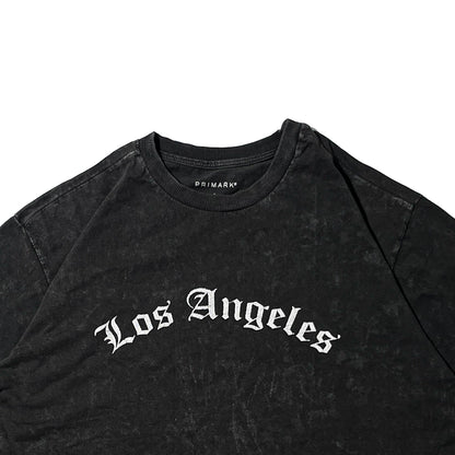 Los Angeles Washed Black Tee (M)