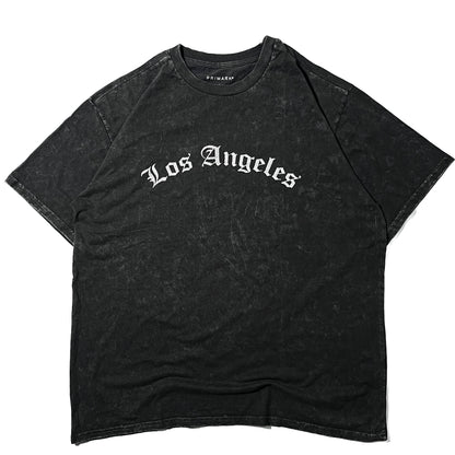 Los Angeles Washed Black Tee (M)