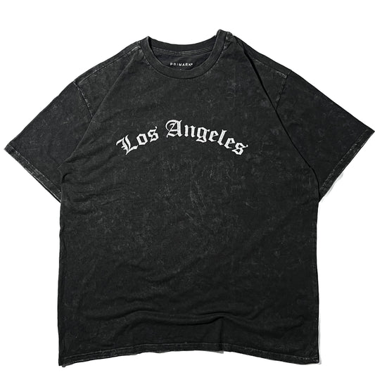 Los Angeles Washed Black Tee (M)