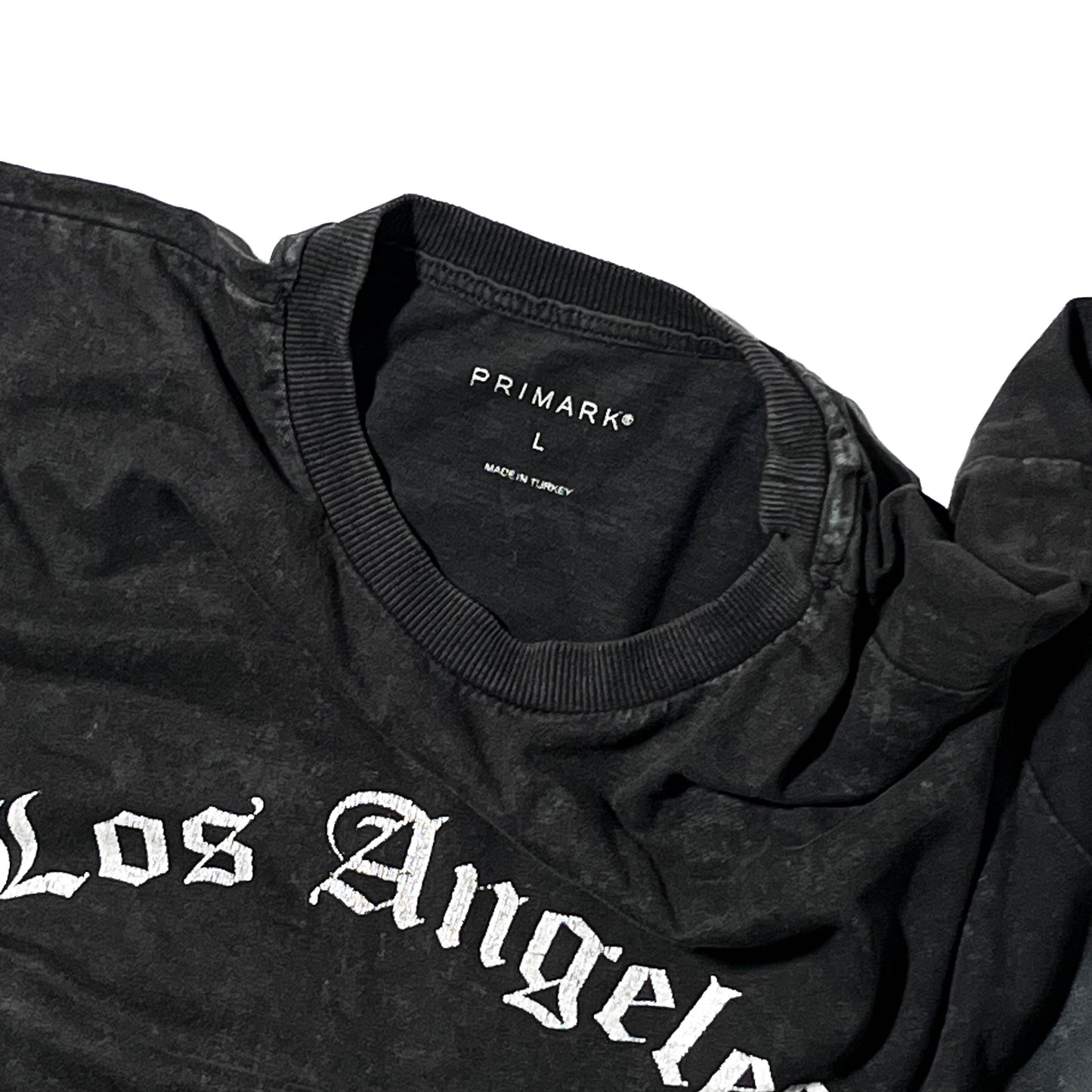 Los Angeles Washed Black Tee (M)