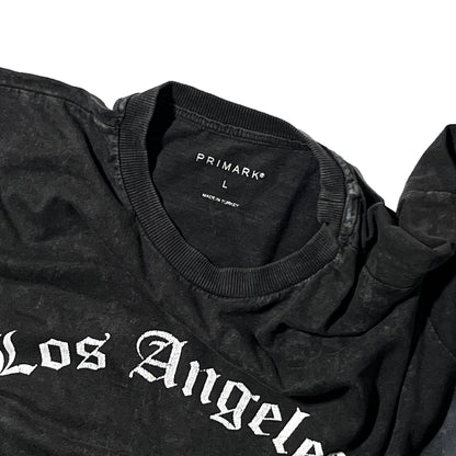 Los Angeles Washed Black Tee (M)