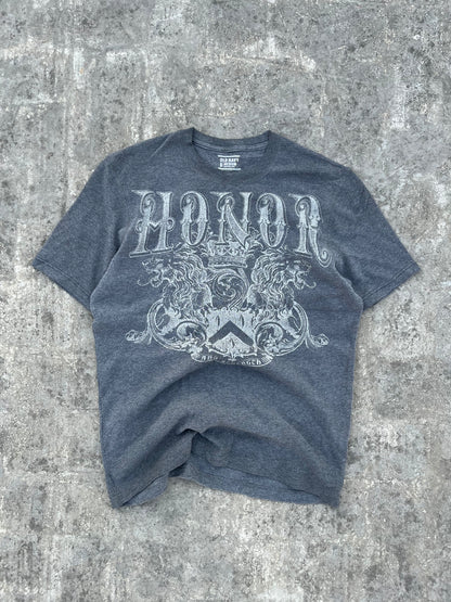 Old Navy Honor Waffle Knit Texturized Graphic Oversized Tee (M/L)
