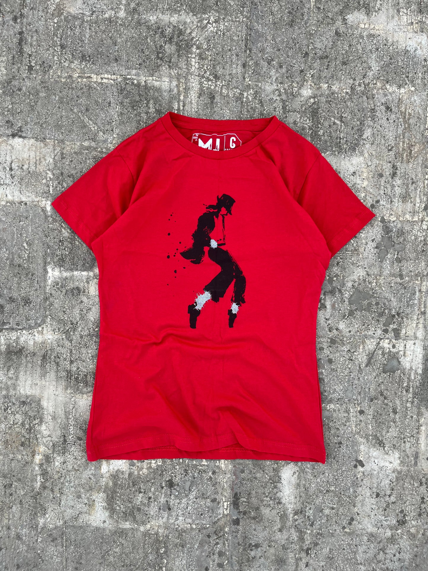 Michael Jackson Red Tee (S)