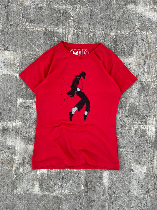 Michael Jackson Red Tee (S)