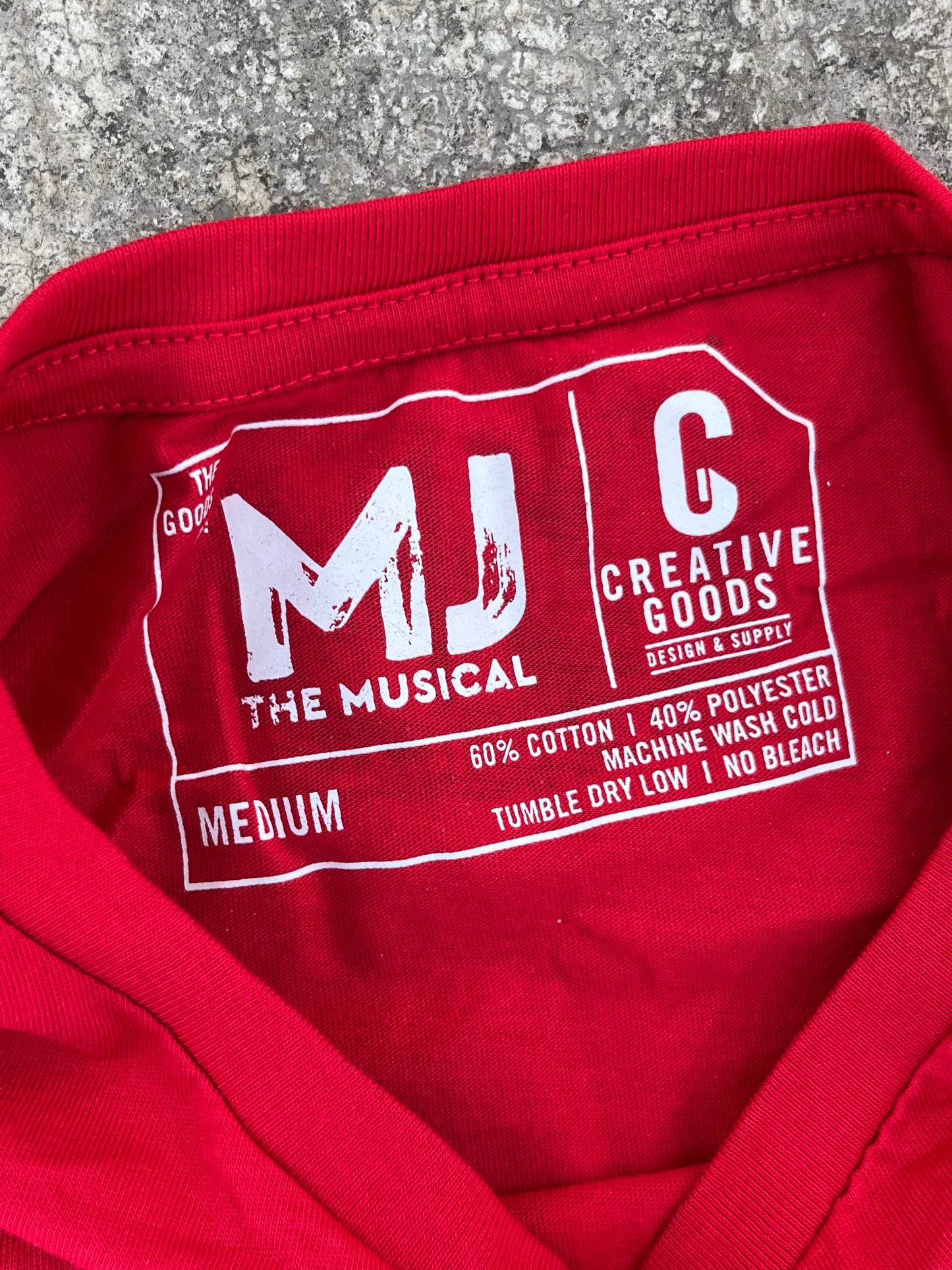 Michael Jackson Red Tee (S)