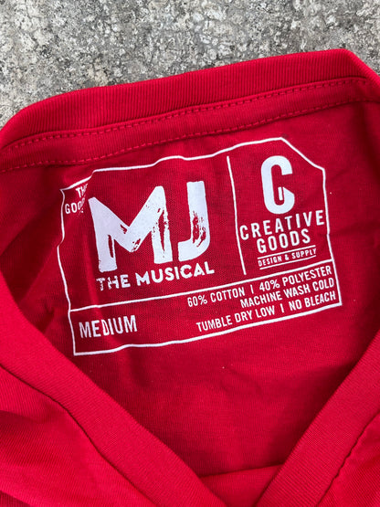 Michael Jackson Red Tee (S)