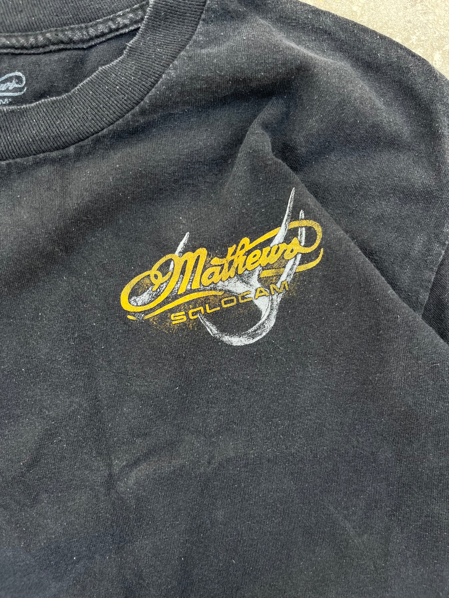 Vintage Mathews Outdoor Full Sleeves Graphic Tee (L)