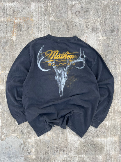 Vintage Mathews Outdoor Full Sleeves Graphic Tee (L)