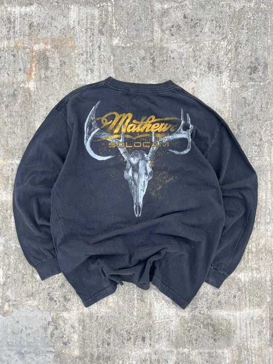Vintage Mathews Outdoor Full Sleeves Graphic Tee (L)