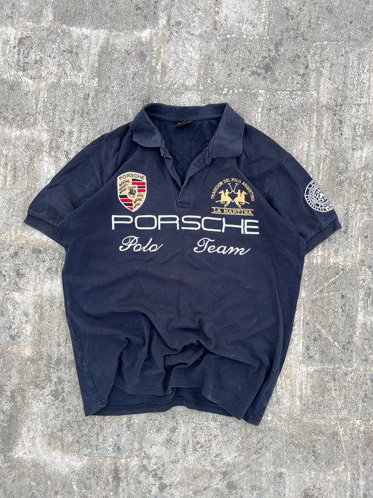 Vintage Porsche Polo Shirt Team by La Martina (M/L)
