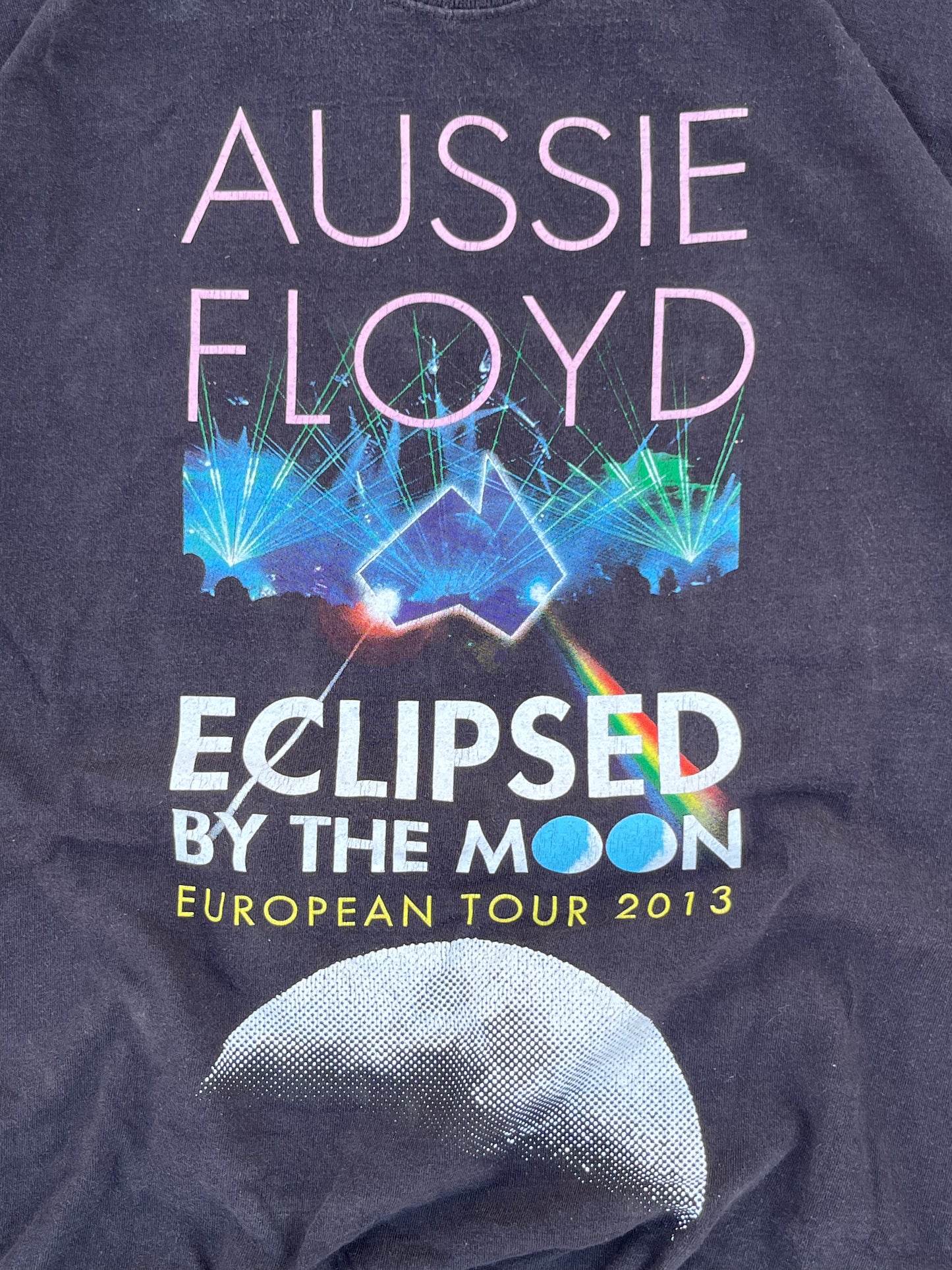 Aussie Floyd Eclipsed by the Moon 2013 Tour Tee (L)