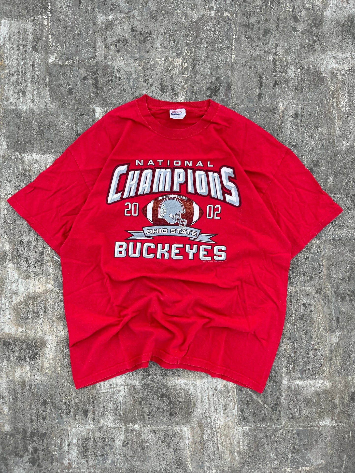 Vintage 2002 Ohio State Buckeyes National Championship Tee (L)