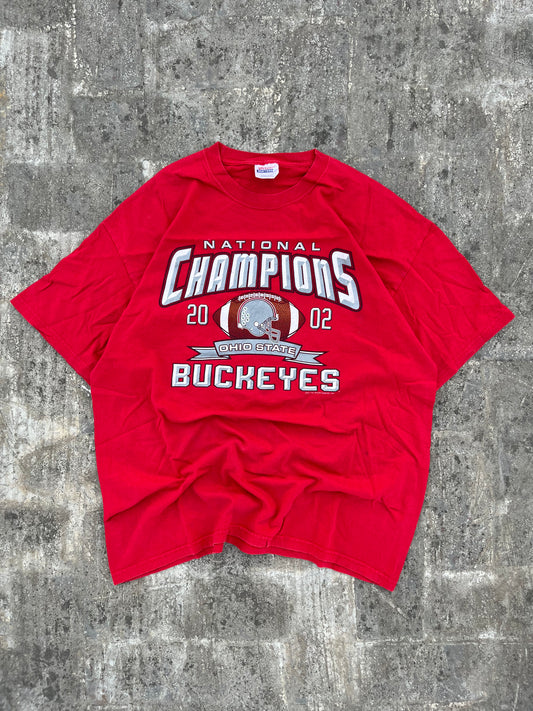 Vintage 2002 Ohio State Buckeyes National Championship Tee (L)