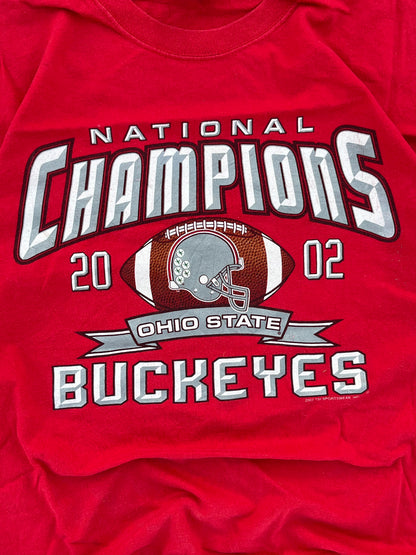 Vintage 2002 Ohio State Buckeyes National Championship Tee (L)