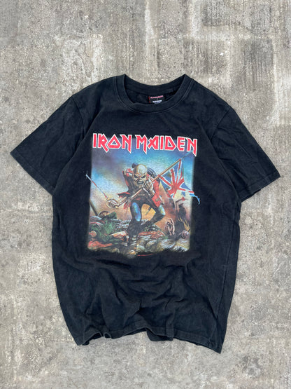 Iron Maiden 2022 Washed Black Tee (L)