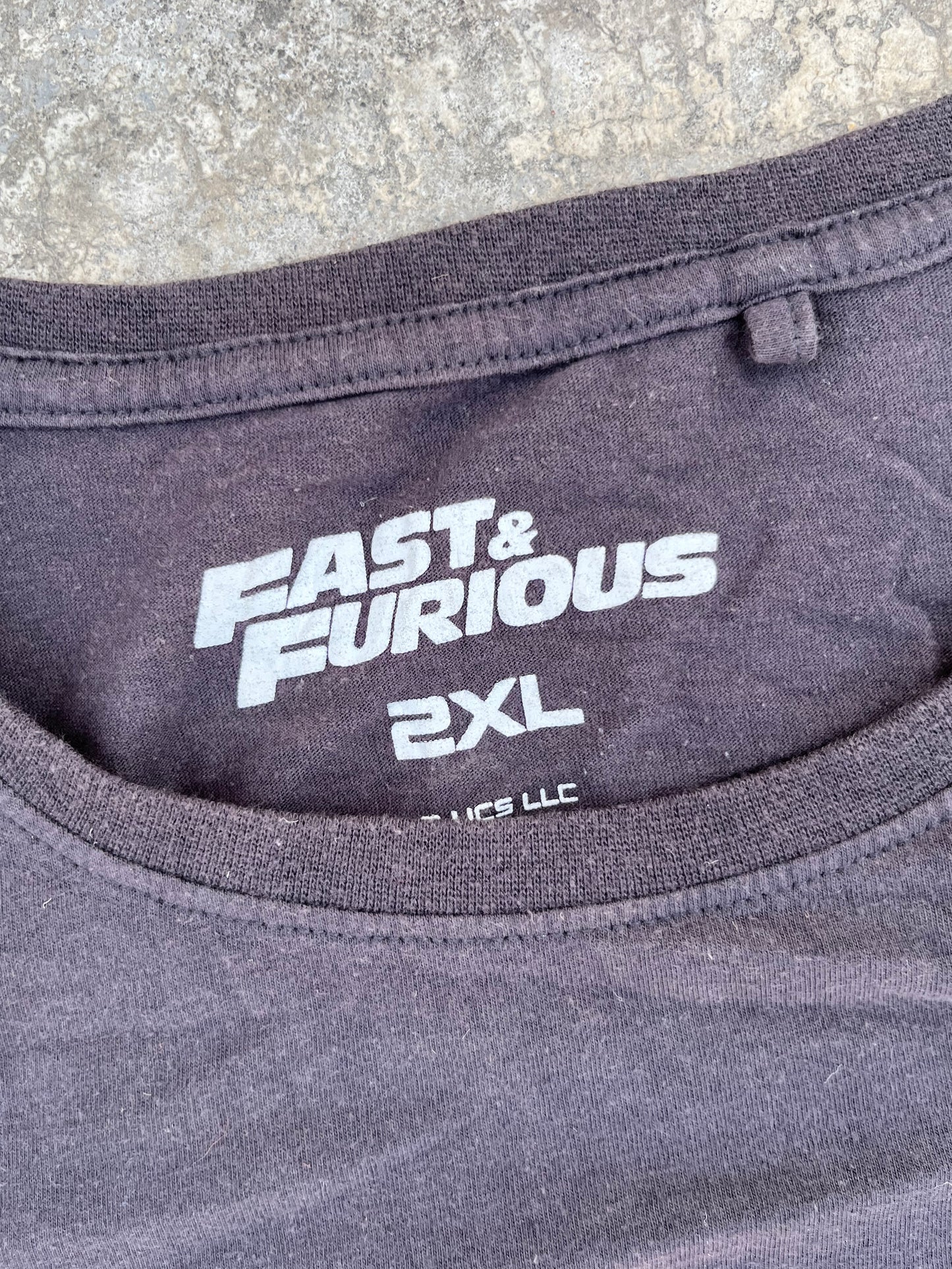 Vintage Fast and Furious Street Racing Oversized Tee (L/XL)