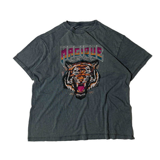 Magique Tiger Grey Tee (S/M)