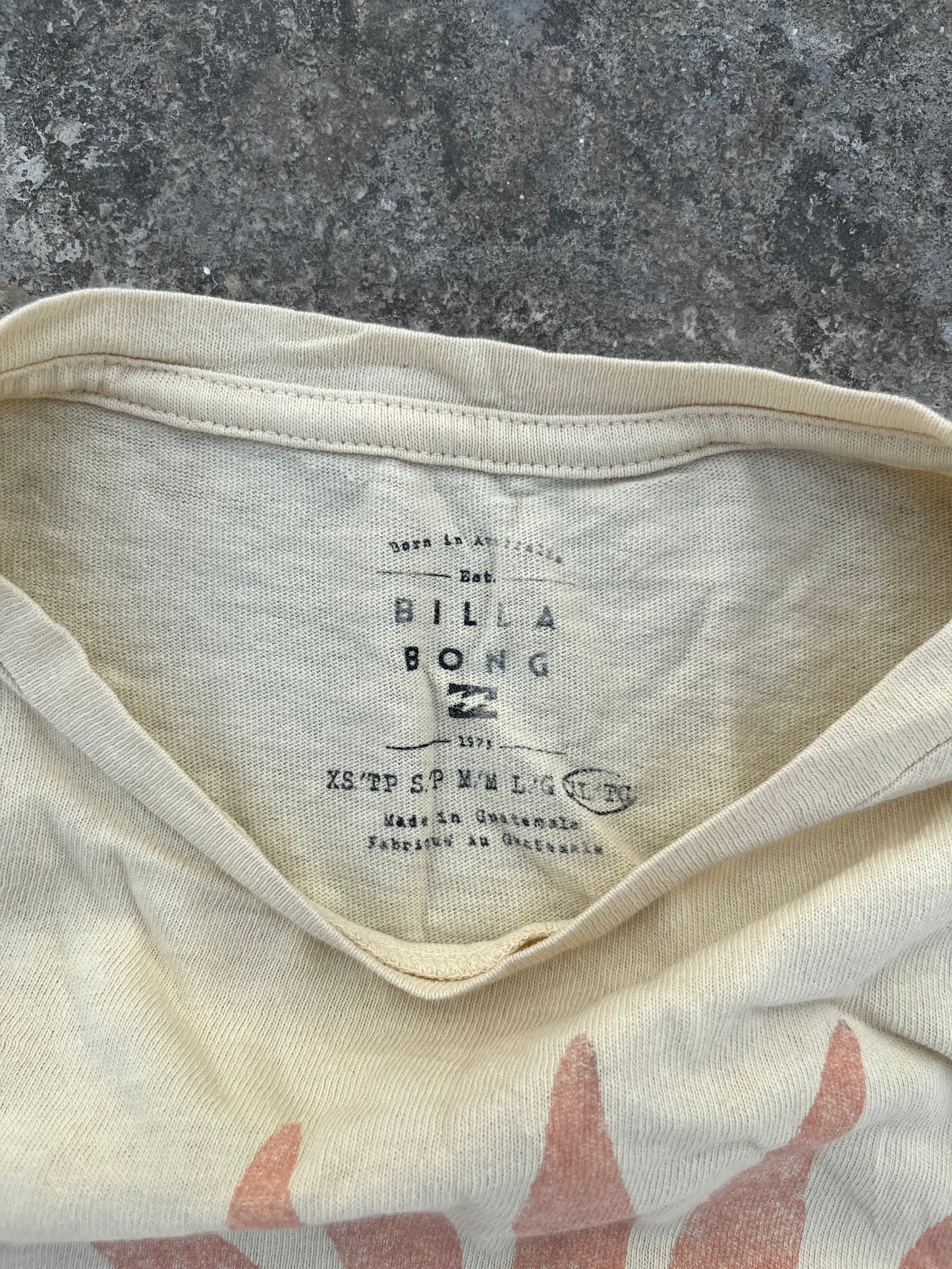 Vintage Y2K Billabong Surfwear Take it Easy Tee (S)