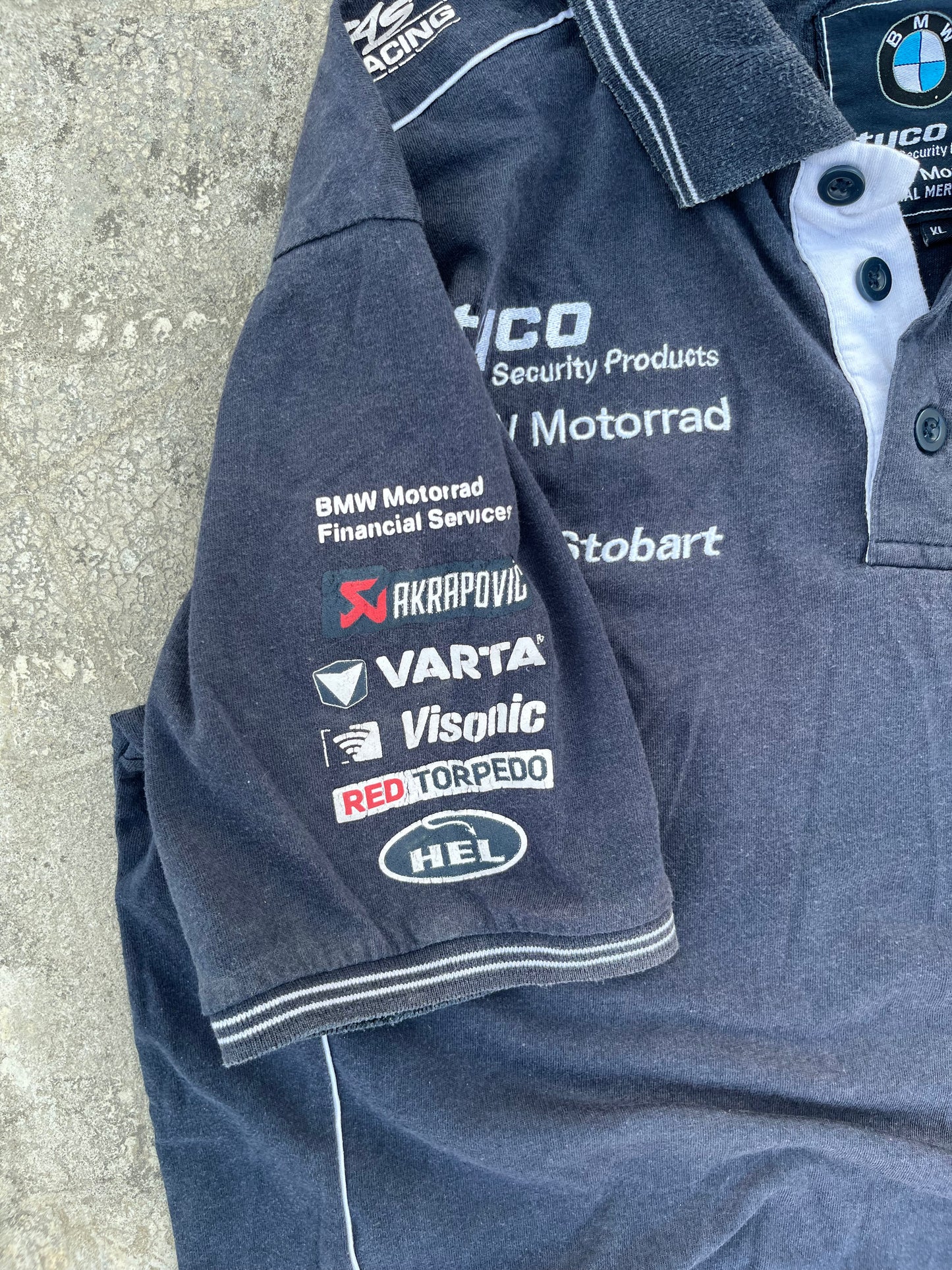 Vintage BMW Tyco Official Polo (L)