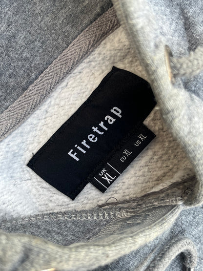 Vintage Firetrap Grey Hoodie (L)