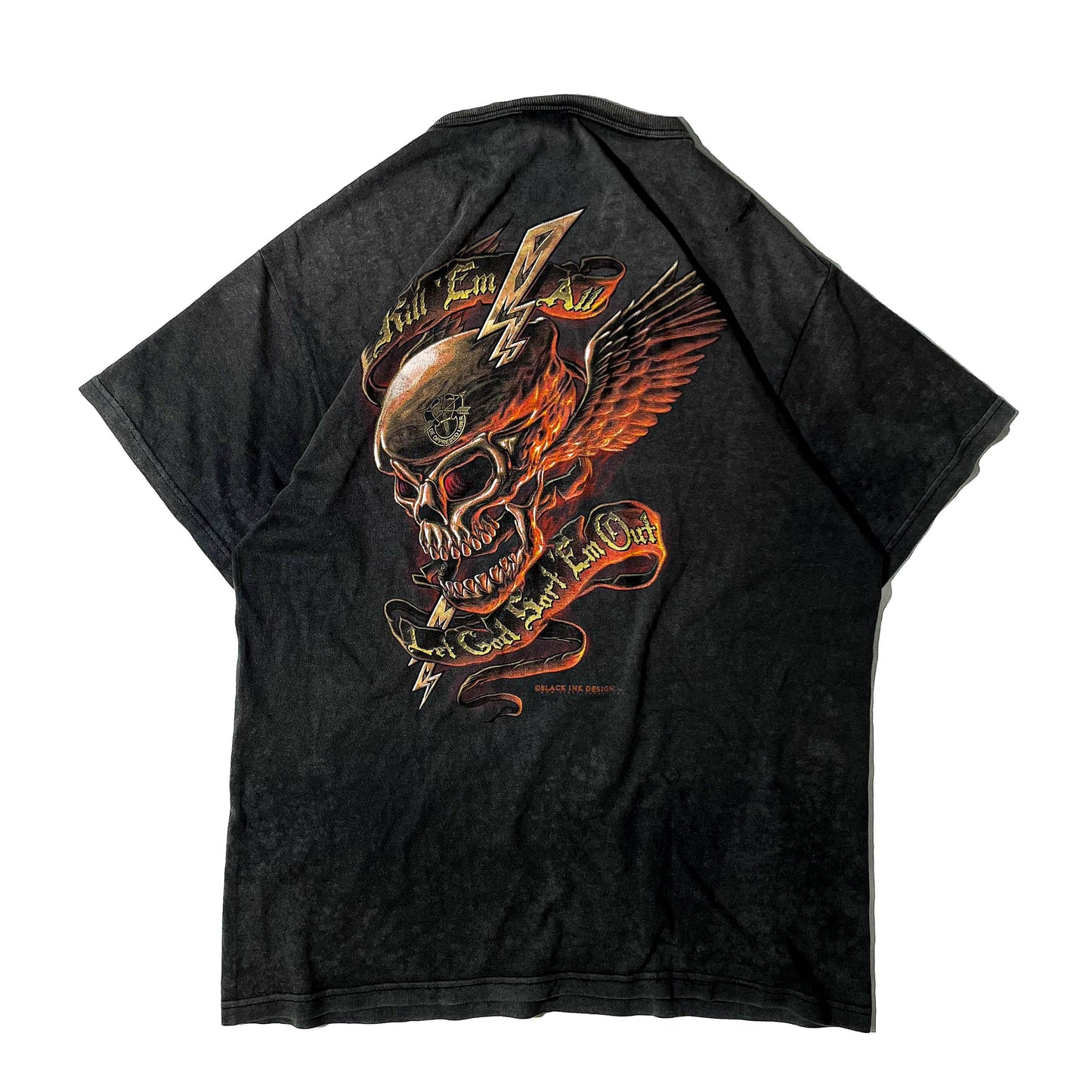 Kill 'em All Washed Black (M)