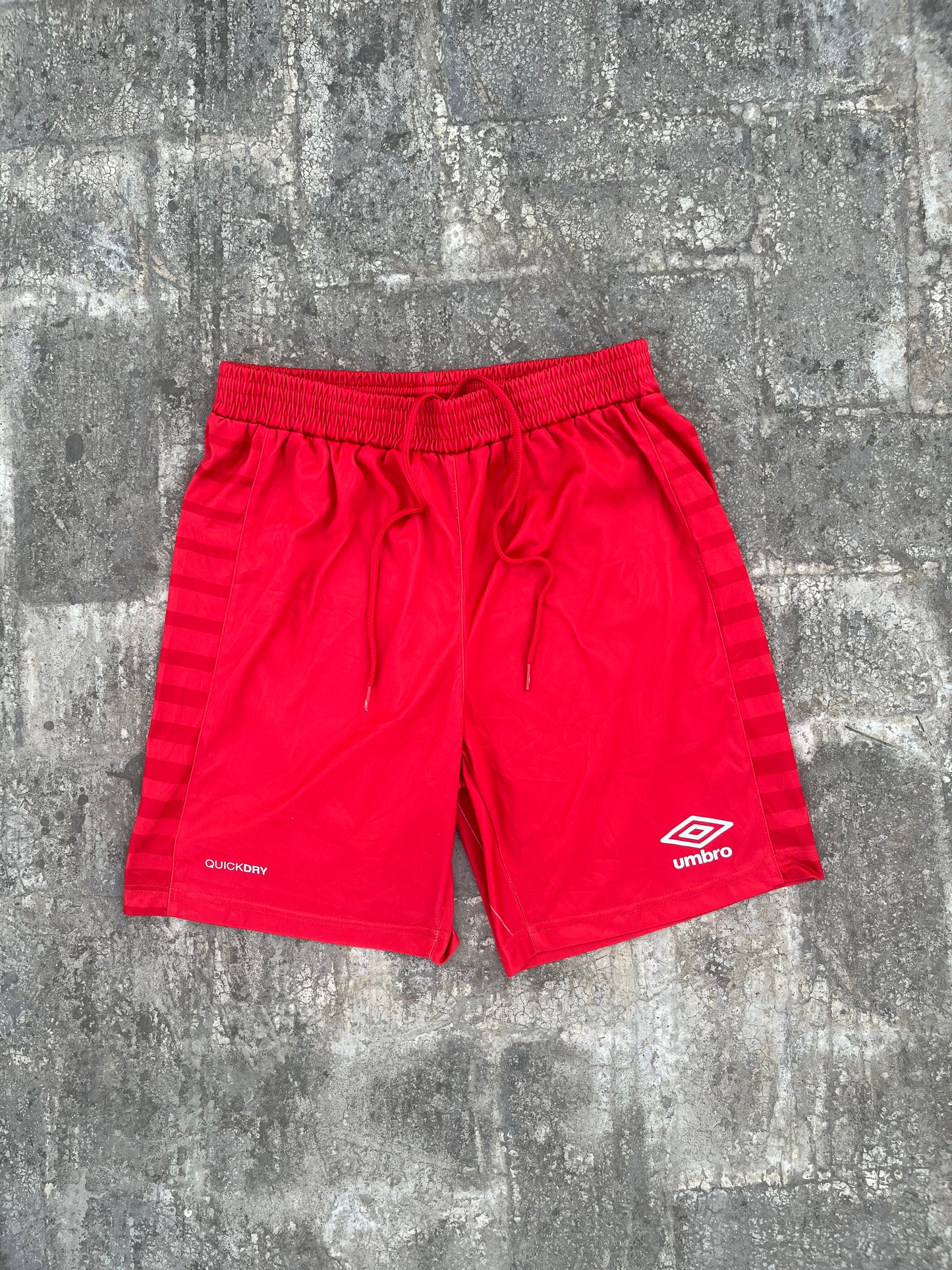 Umbro Red Quickdry Shorts (M)
