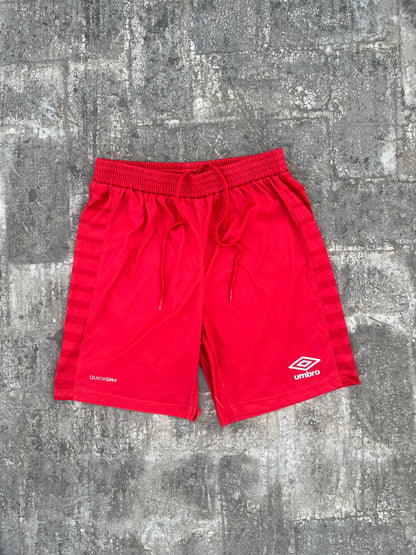 Umbro Red Quickdry Shorts (M)