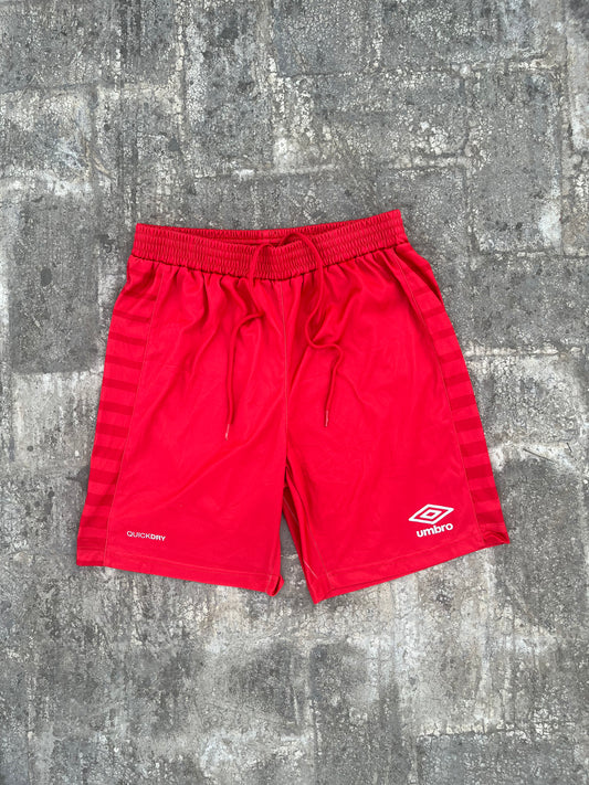 Umbro Red Quickdry Shorts (M)