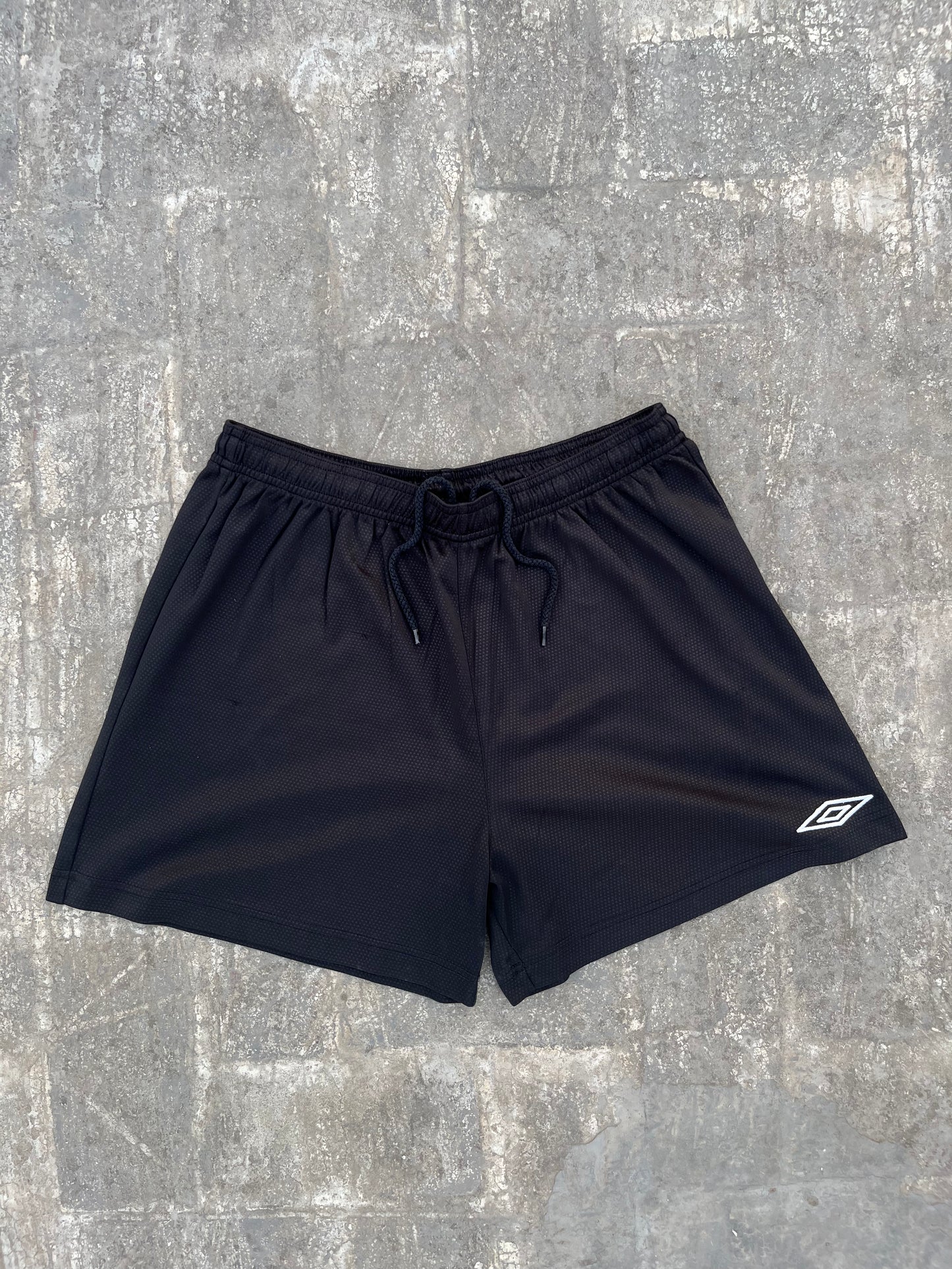 Umbro Black Football Shorts (S/M)
