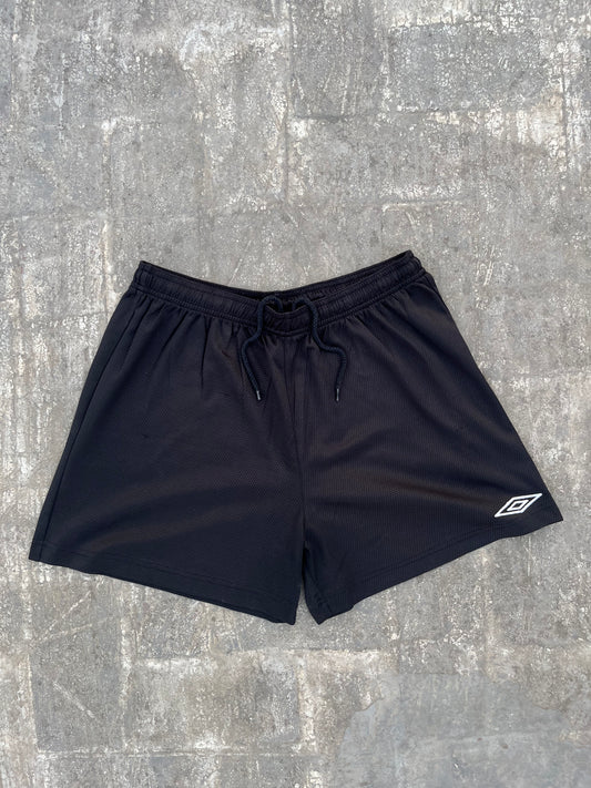 Umbro Black Football Shorts (S/M)