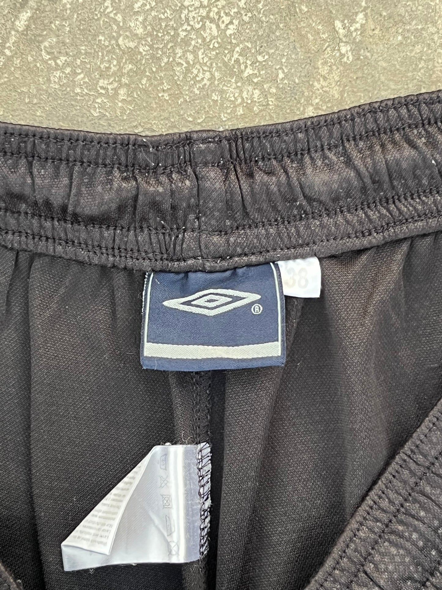 Umbro Black Football Shorts (S/M)