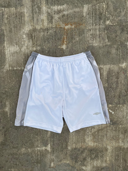 Umbro White Football Shorts (M/L)