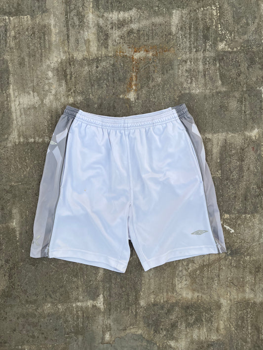 Umbro White Football Shorts (M/L)
