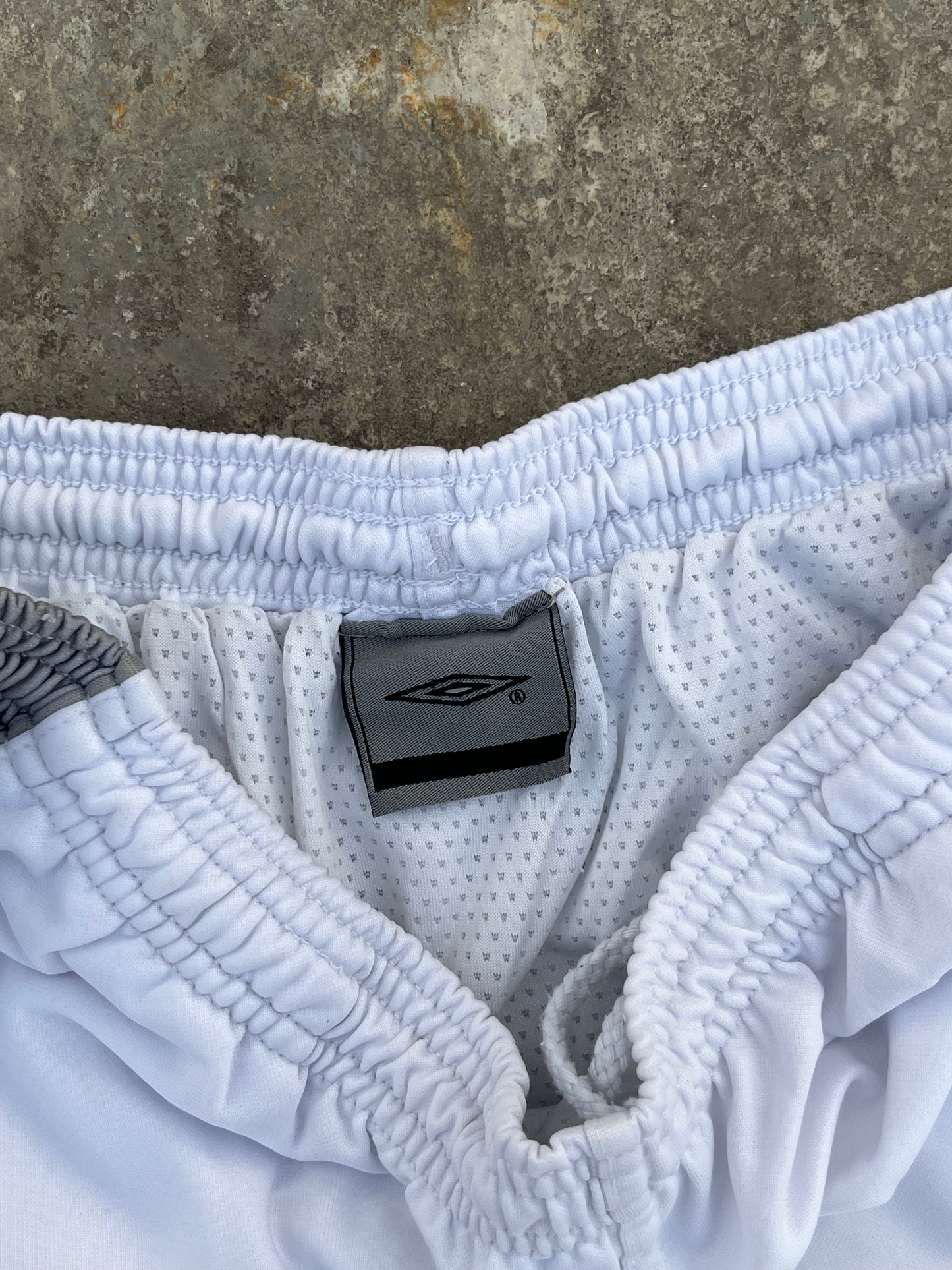 Umbro White Football Shorts (M/L)