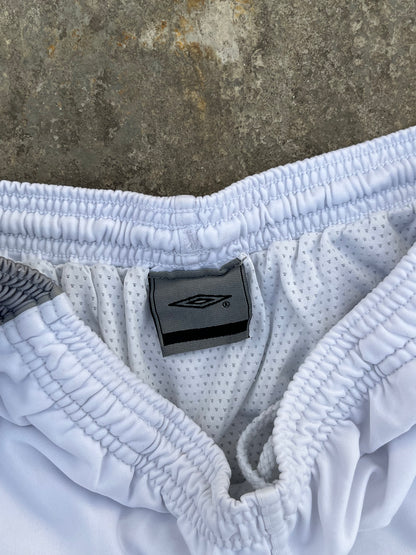 Umbro White Football Shorts (M/L)
