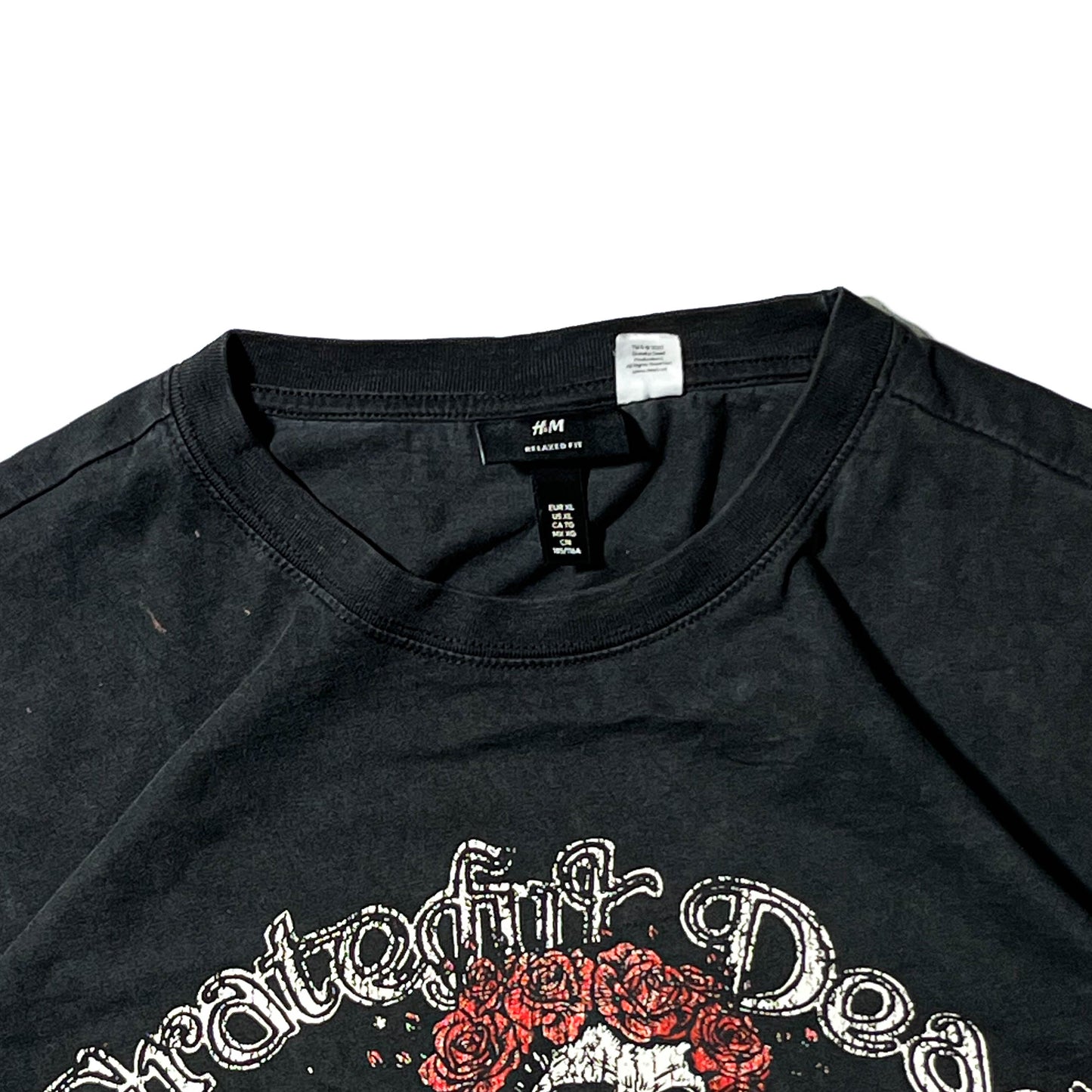 H&M Grateful Dead Washed Black (L)