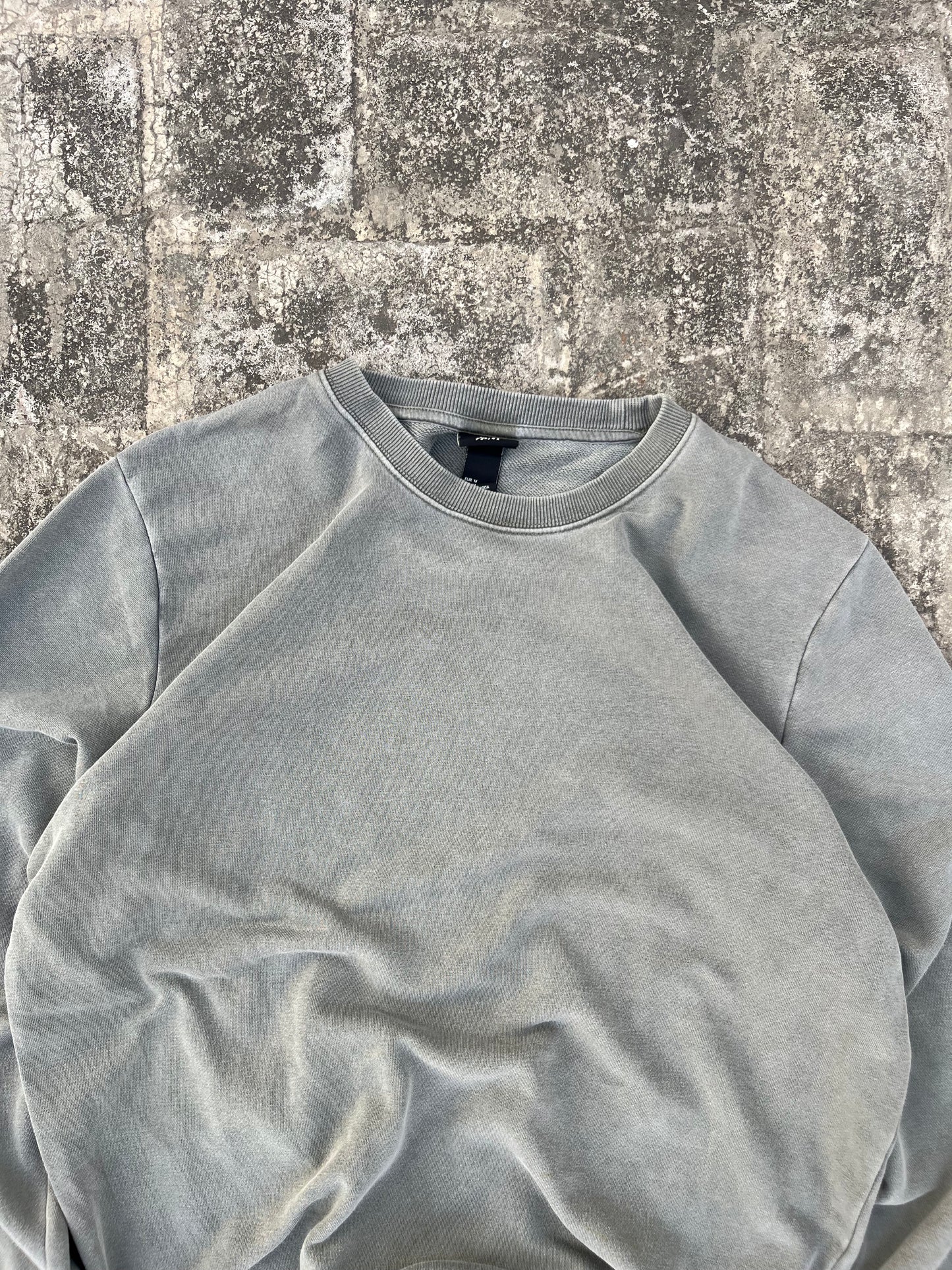 H&M Washed Green Sweatshirt (L)