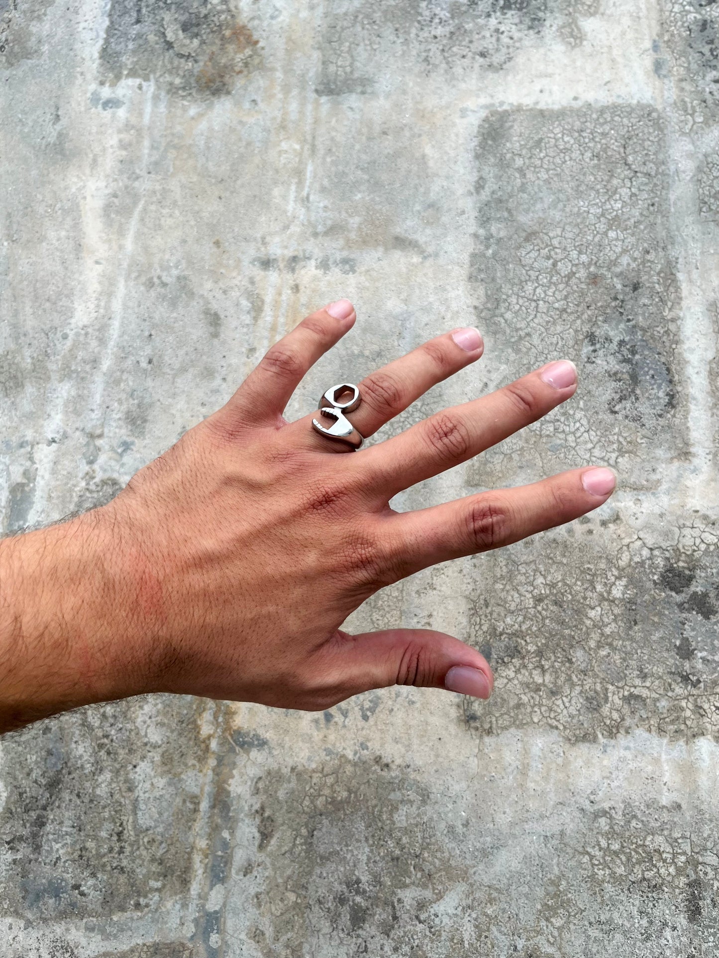 Twisted Wrench Ring