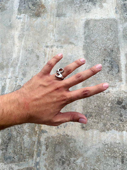 Twisted Wrench Ring